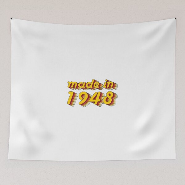 Item preview, Made in 1948 (Yellow&Red) designed and sold by ipiapacs.