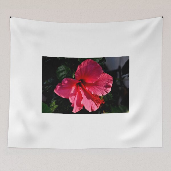 Item preview, REDDISH PINK HYBISCUS IN THE GARDEN designed and sold by JAYMILO.