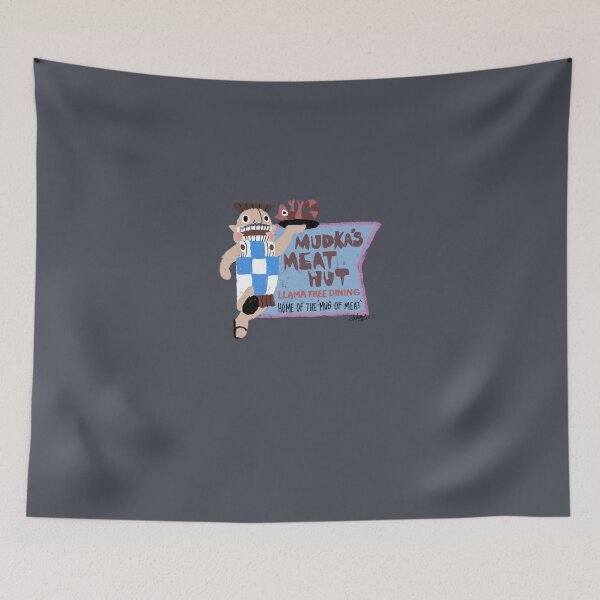 Item preview, Mudka's Meat Hut designed and sold by Steph Skiles.