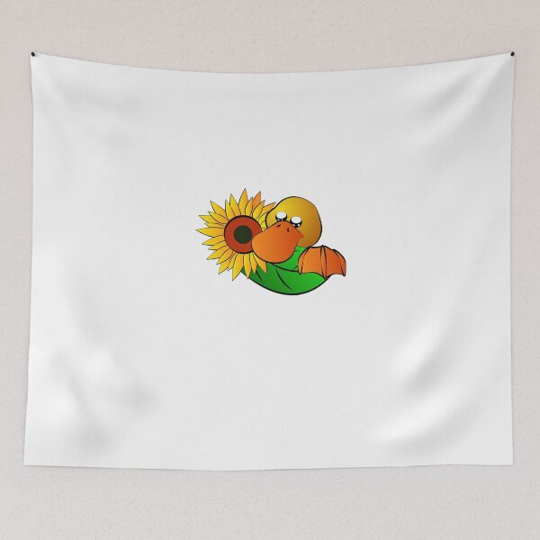 Item preview, Platypus with Sunflower designed and sold by jkartlife.