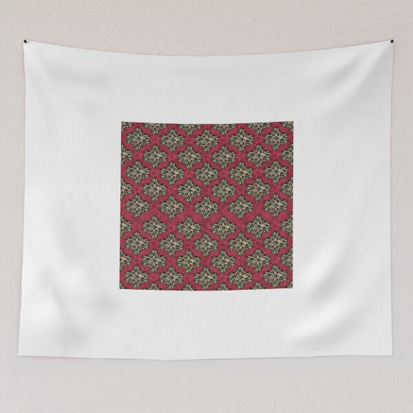 Item preview, Decorative Damask Grunge Pattern designed and sold by DFLC Prints.