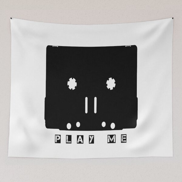 Aperçu de l'œuvre play me, says the cassette tape créée et vendue par antart ant.