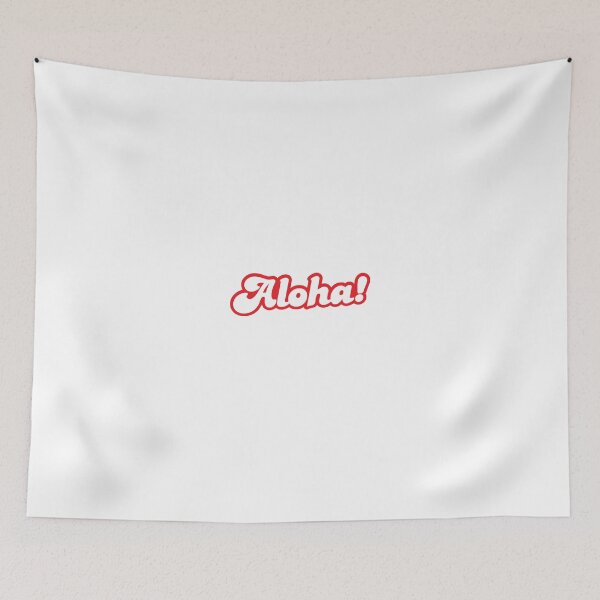 Item preview, Aloha in red designed and sold by jazzydevil.