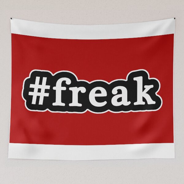 Item preview, Freak - Hashtag - Black & White designed and sold by Graphix.