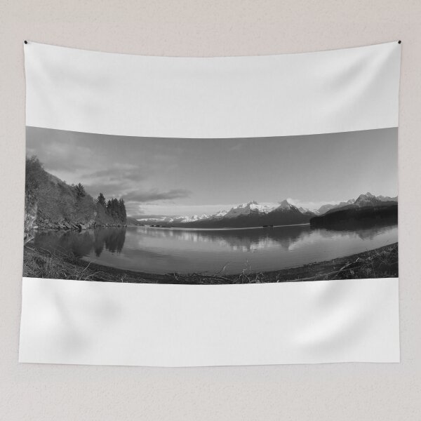 Item preview, Dock Point ~ Panoramic B&W designed and sold by akaurora.