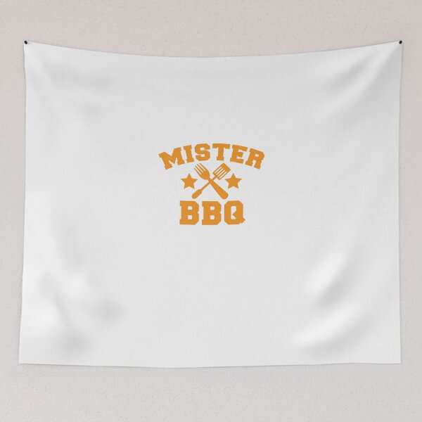 Item preview, MISTER BBQ Barbecue with fork and flipper designed and sold by jazzydevil.