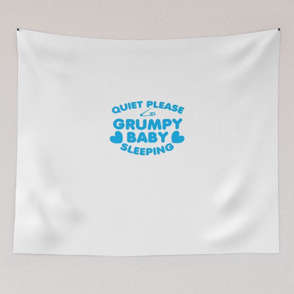 Item preview, Quiet please GRUMPY BABY SLEEPING designed and sold by jazzydevil.