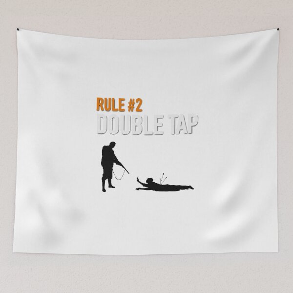 Item preview, RULE #2 DOUBLE TAP designed and sold by EllishiaFrancis.