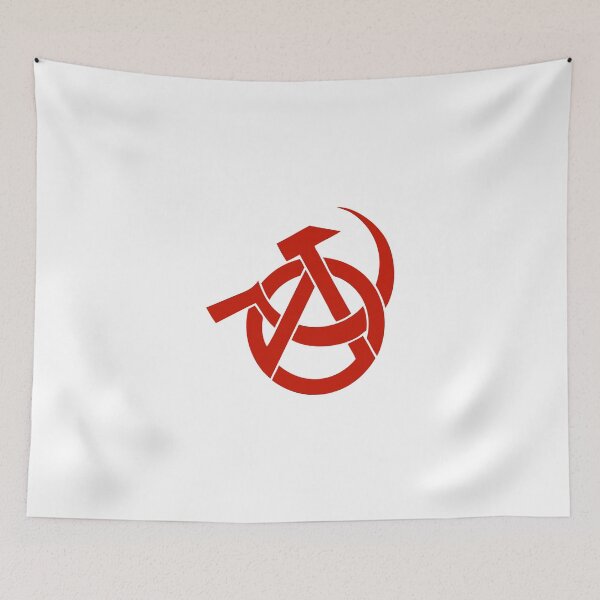 Item preview, HAMMER SICKLE ANARCHY LOGO designed and sold by SofiaYoushi.