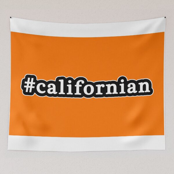 Item preview, Californian - Hashtag - Black & White designed and sold by Graphix.