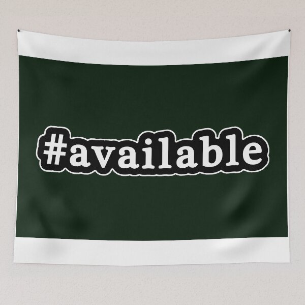 Item preview, Available - Hashtag - Black & White designed and sold by Graphix.