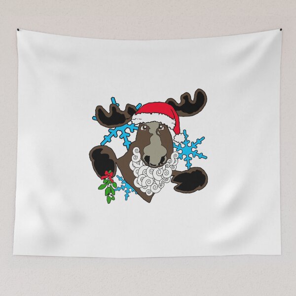 Item preview, Mistletoe moose  designed and sold by Saltypro.