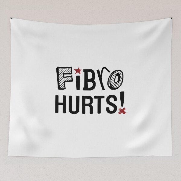 Item preview, Fibro Hurts Awareness - Be Strong! designed and sold by SylviaGo.
