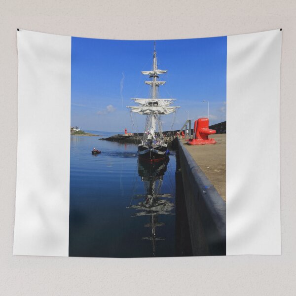 Item preview, Tall Ship Alongside designed and sold by Wrayzo.