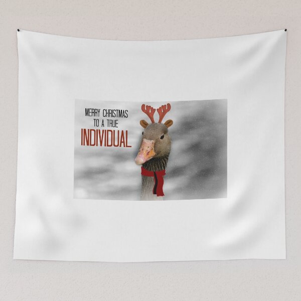 Item preview, Merry Christmas To A True Individual designed and sold by Ladymoose.