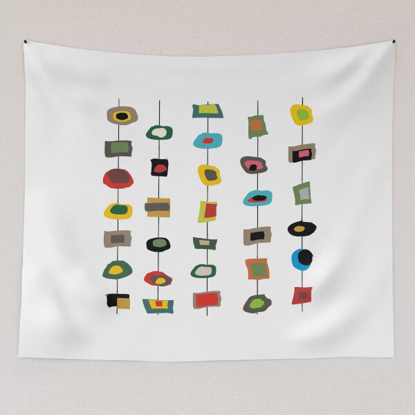 Item preview, Inspirado atómico moderno de mediados de siglo designed and sold by gailg1957.