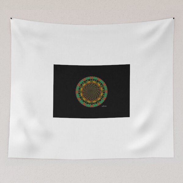 Item preview, sdd Leaves Fractal Mandala 3C designed and sold by mandalafractal.
