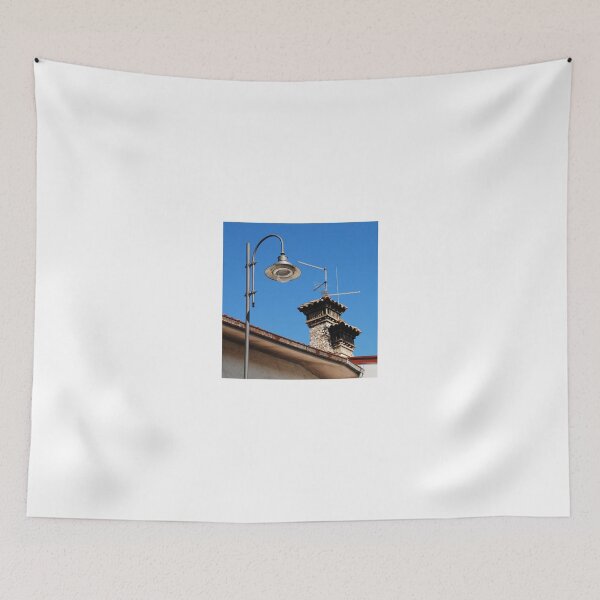 Item preview, Old Stone Chimney and Street Light designed and sold by jojobob.