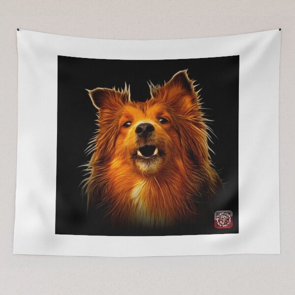 Item preview, Sheltie Dog Pop Art 0207  designed and sold by Rateitart.