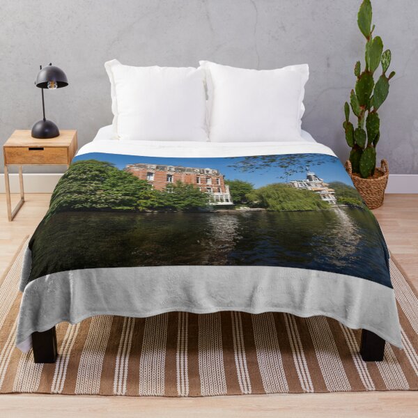 Item preview, Amsterdam Canal Mansions - Floating By on a Boat designed and sold by Georgia Mizuleva.