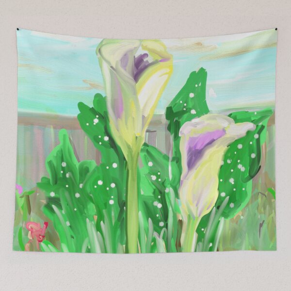 Item preview, Calla Lilies in the Garden designed and sold by Patricia  Clarkin.