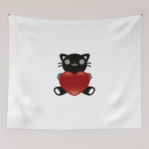 Item preview, Cat_and_Heart designed and sold by AURA-HYSTERICA.
