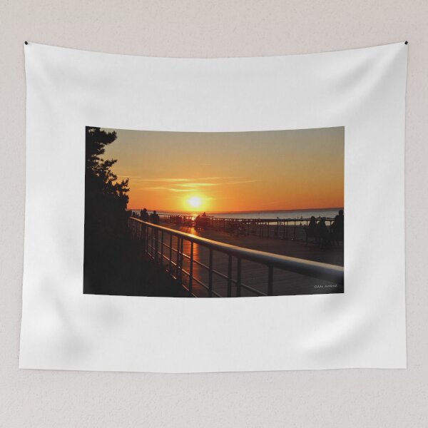 Item preview, Sunset on the Sunken Meadow Boardwalk designed and sold by Gilda Axelrod.