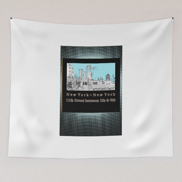 Item preview, Greenwich Village Roofscape designed and sold by James Lewis Hamilton.