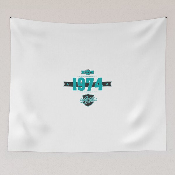 Item preview, Born in 1974 (Blue&Darkgrey) designed and sold by ipiapacs.
