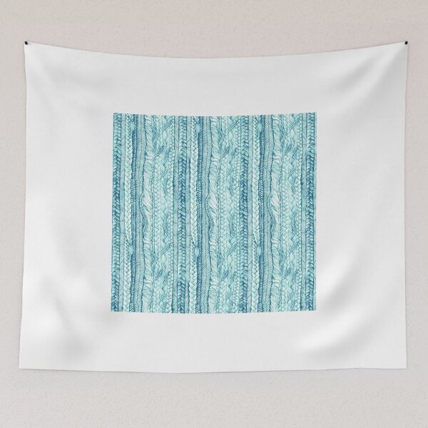 Item preview, Braided in Teal designed and sold by ThistleandFox.