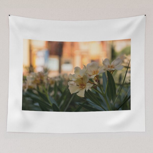 Item preview, Oleander in Warm, Rich Mediterranean Oranges and Yellows designed and sold by Georgia Mizuleva.