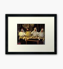 Humourous Chickens Framed Print