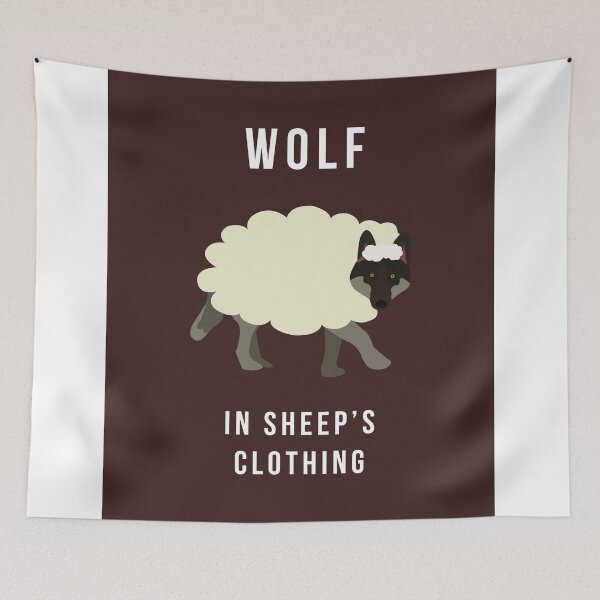 Item preview, Wolf In Sheep's Clothing designed and sold by awcheung2.