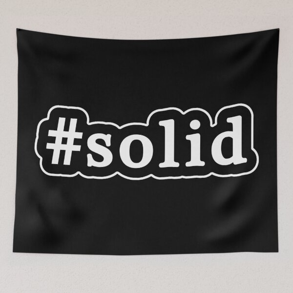 Item preview, Solid - Hashtag - Black & White designed and sold by Graphix.