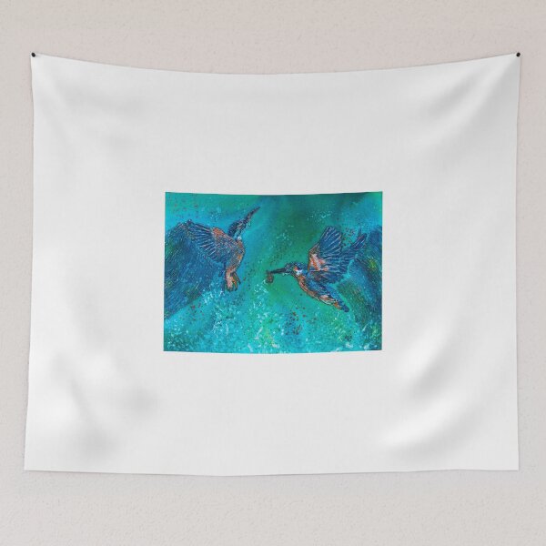 Item preview, Kingfishers Making a Splash designed and sold by Wendy Sinclair.