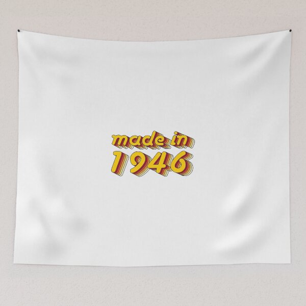 Item preview, Made in 1946 (Yellow&Red) designed and sold by ipiapacs.