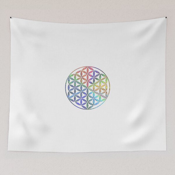 Item preview, Flower of Life - Multi-Colour designed and sold by Resonance Clothing.