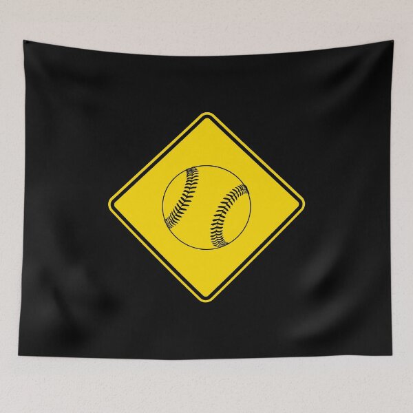 Item preview, Baseball or Softball - Traffic Sign - Diamond designed and sold by Graphix.
