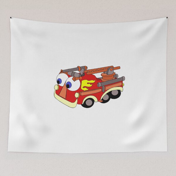 Item preview, Little Red Firetruck designed and sold by redqueenself.