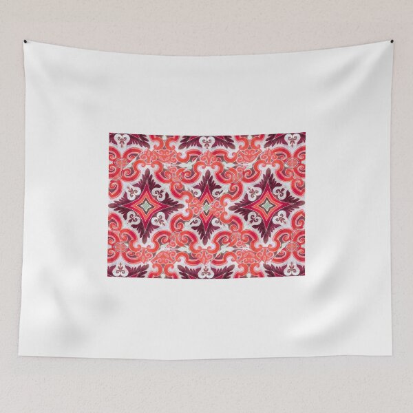 Item preview, Ornament Swirls Retro Pattern designed and sold by DFLC Prints.
