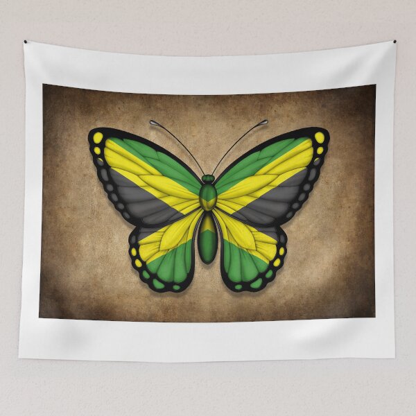 Item preview, Jamaican Flag Butterfly designed and sold by JeffBartels.