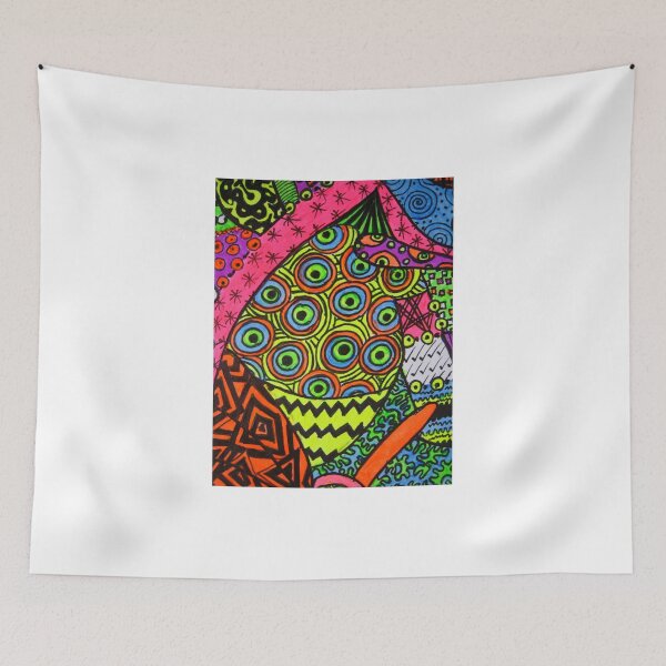 Item preview, Abstract Fluoro 2 portrait View  designed and sold by Heatherian.