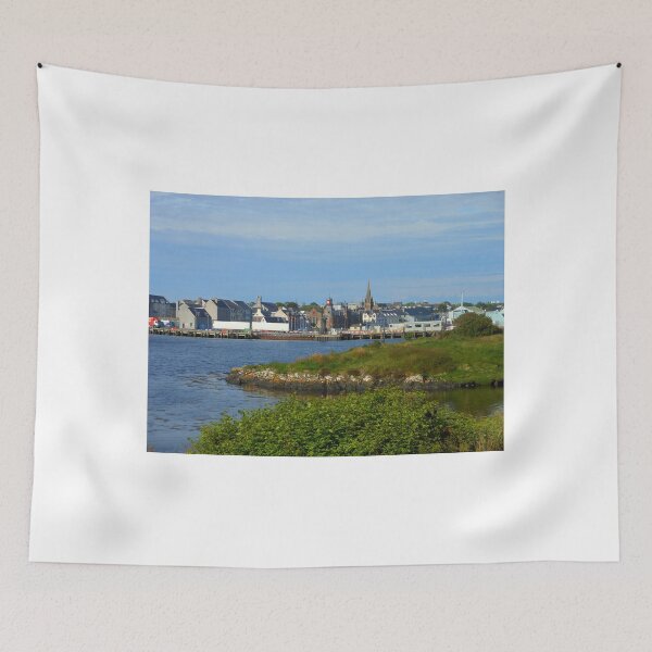 Item preview, Stornoway Across The Water - Western Isles, Scotland designed and sold by MidnightMelody.