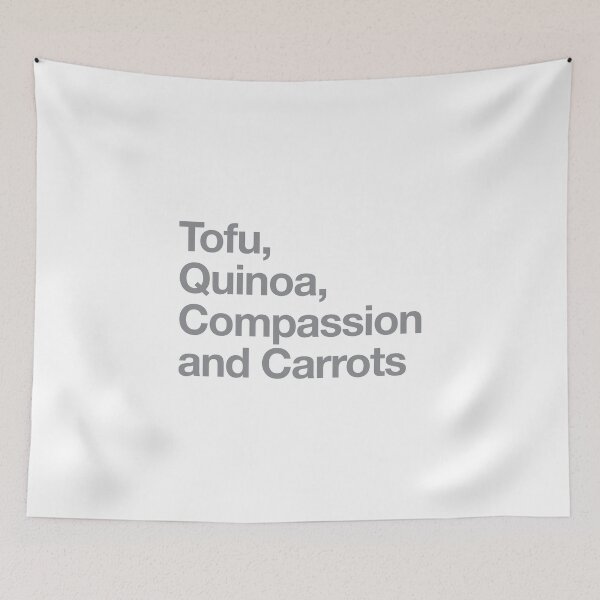 Item preview, Tofu, Quinoa, Compassion and Carrots designed and sold by jazzydevil.