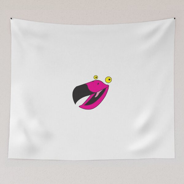 Item preview, Beaker pink bird  designed and sold by jazzydevil.