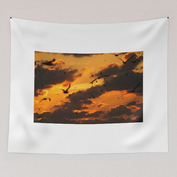 Item preview, Key West Florida Sunset with Bokeh Birds designed and sold by MrBennettKent.