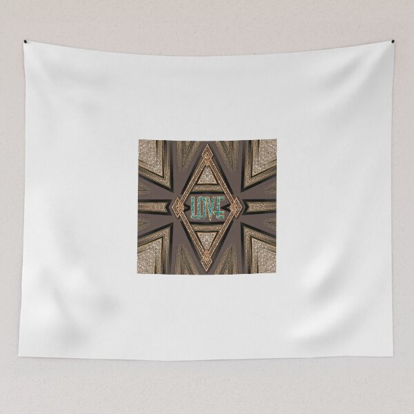 Item preview, LOVE Shimmer Art Deco designed and sold by webgrrl.