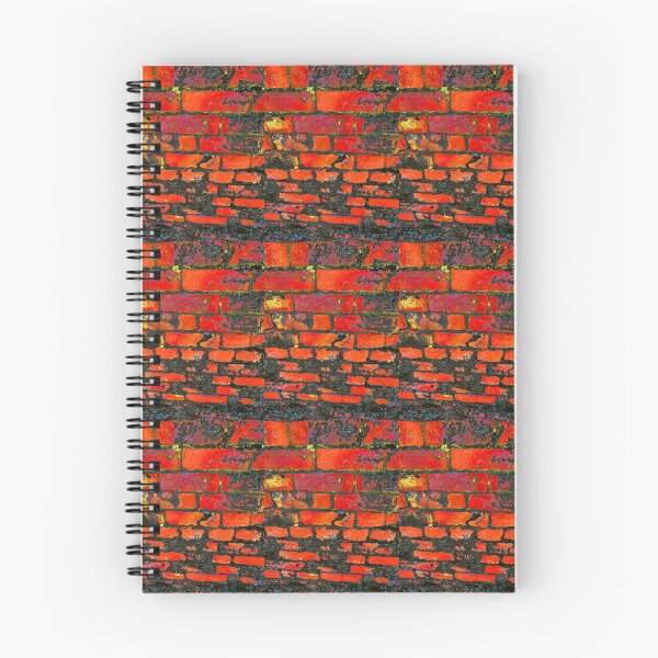 Item preview, cartoon red brick wall designed and sold by Alchemia.