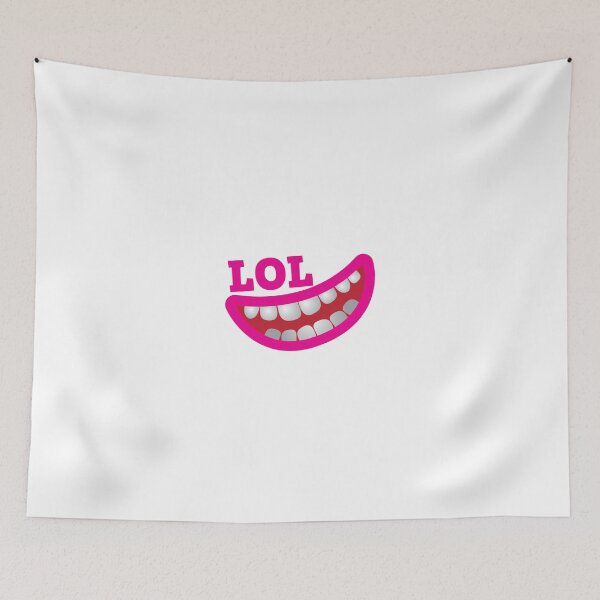 Item preview, LOL laugh out loud smiling teeth designed and sold by jazzydevil.