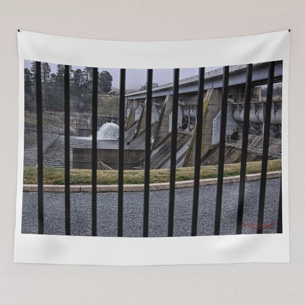 Item preview, Through the Fence - Scrivener Dam in Canberra/ACT/Australia (3) designed and sold by Wolf Sverak Photography.